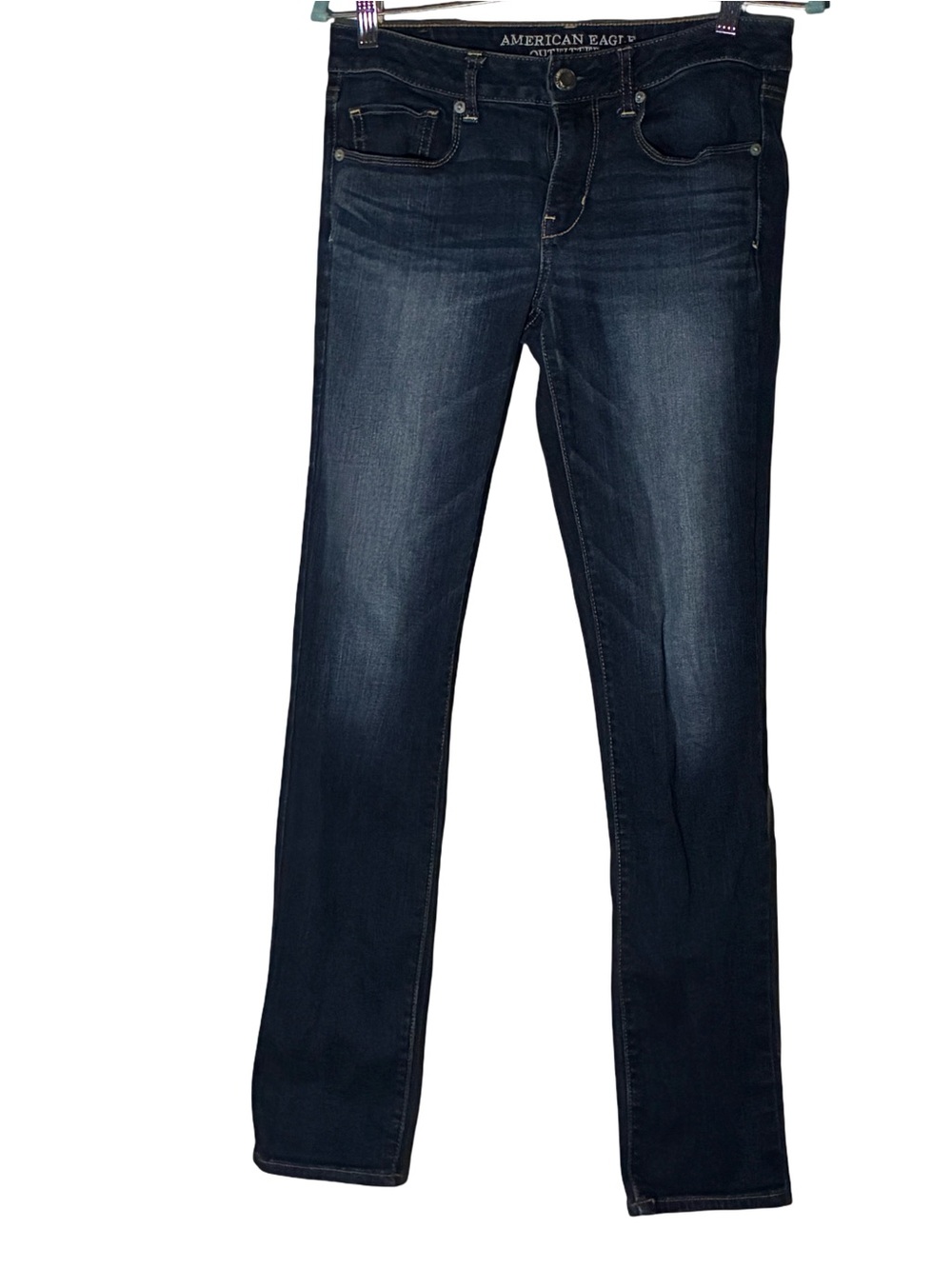 American Eagle Outfitters Women’s Dark Indigo Skinny Jeans size 8